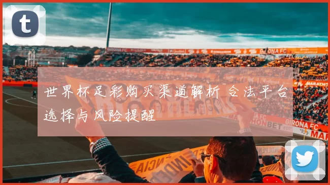 世界杯足彩购买渠道解析 合法平台选择与风险提醒